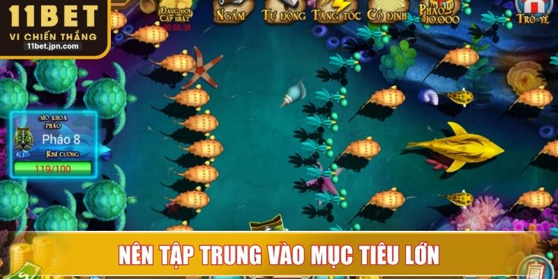Nên tập trung vào mục tiêu lớn