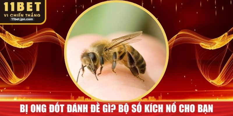 Bị Ong Đốt Đánh Đề Con Gì?? Bộ Số Kích Nổ Tài Lộc Cho Bạn