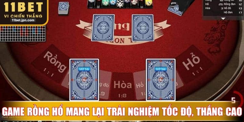 Game Rồng Hổ mang lại trải nghiệm tốc độ, cơ hội thắng cao